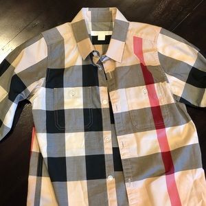 Burberry Boys Vintage Check Cotton Shirt